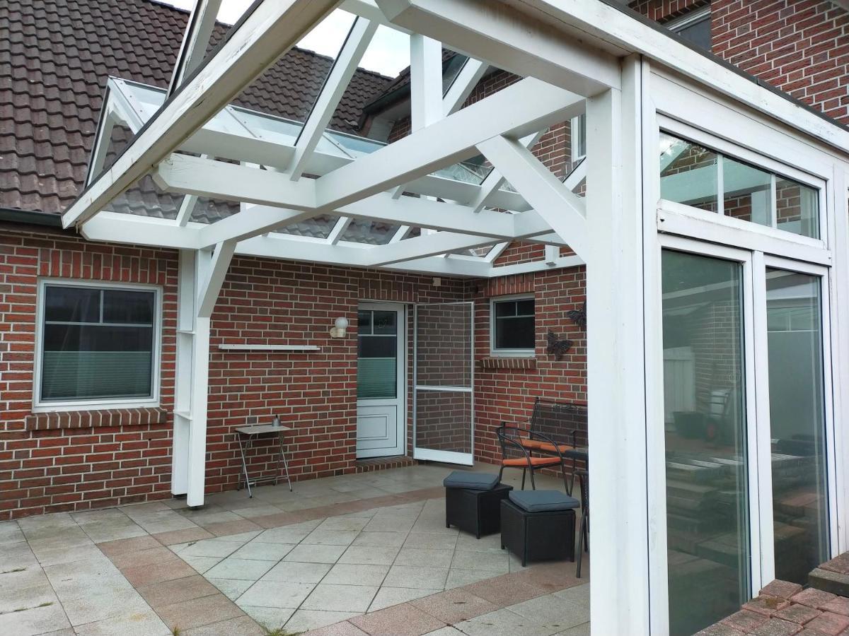 Exklusive Fewo Papenburg Mit Terrasse & Beheiztem Wintergarten Exteriér fotografie
