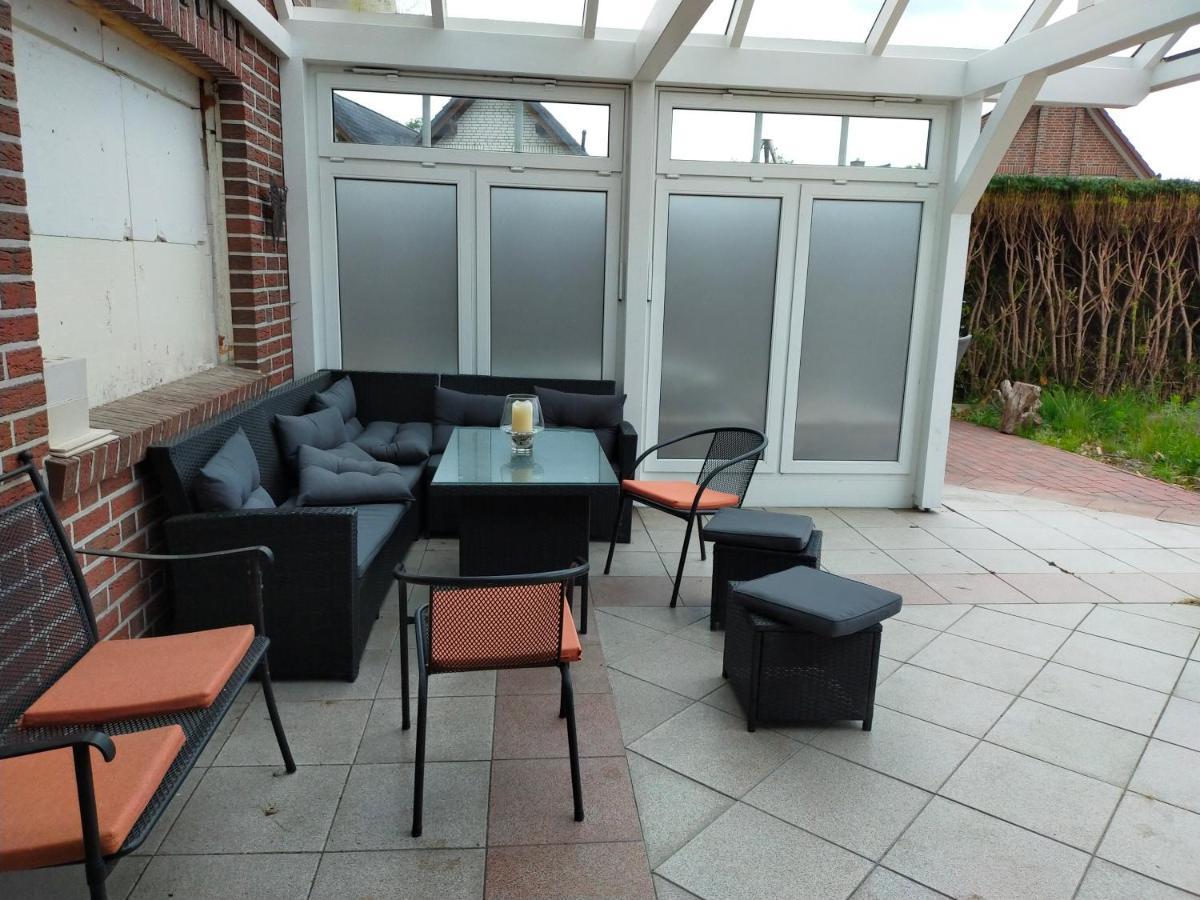 Exklusive Fewo Papenburg Mit Terrasse & Beheiztem Wintergarten Exteriér fotografie